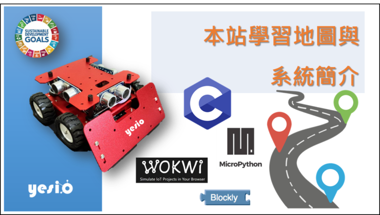 本站使用簡介與學習地圖